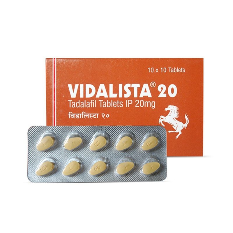 犀利士學名藥 Vidalista 20mg 10顆 36小時長效週末藥