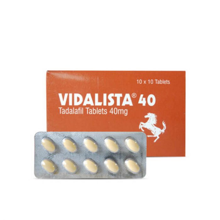 Vidalista 40mg 犀利士學名藥 他達拉非 10顆裝 36小時長效持久