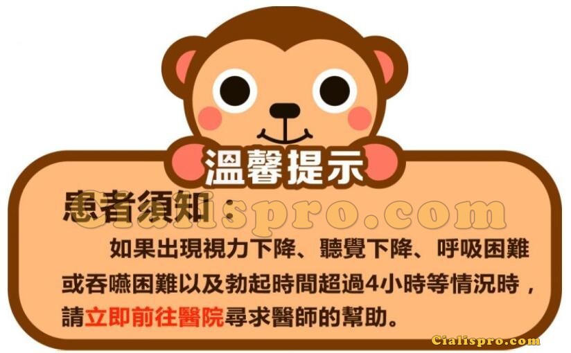 犀利士嚴重副作用警示-出現異常應立即就醫